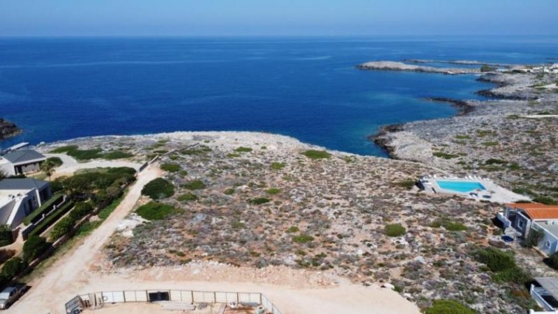 Tersanas Chania MIT VIDEO: Spektakuläres Grundstück am Meer auf Kreta zum Verkauf Grundstück kaufen